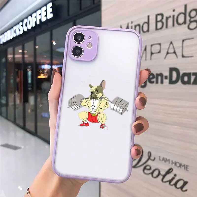 Cute Cartoon Pug Animal Yoga Phone Case matte transparent For iphone 7 8 11 12 plus mini x xs xr pro max cover
Cute Cartoon Pug Animal Yoga Phone Case matte transparent For iphone 7 8 11 12 plus mini x xs xr pro max cover