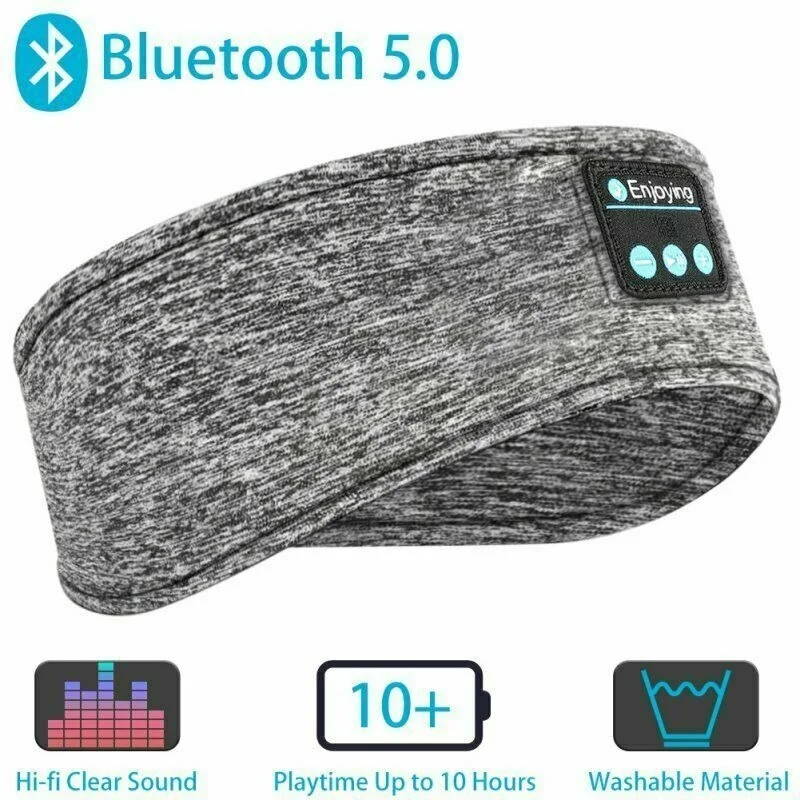 NEW Bluetooth Wireless Stereo Headphone Head Band Sleep Headset Sports Headband headphones
NEW Bluetooth Wireless Stereo Headphone Head Band Sleep Headset Sports Headband headphones