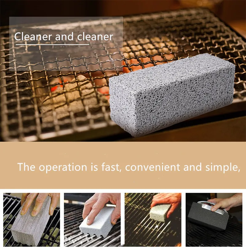1pcs Barbecue Cleaning Stone BBQ Racks Tools Stains Grease Cleaner BBQ Kitchen Gadgets Decorates BBQ Grill Cleaning Brick Block
1pcs Barbecue Cleaning Stone BBQ Racks Tools Stains Grease Cleaner BBQ Kitchen Gadgets Decorates BBQ Grill Cleaning Brick Block