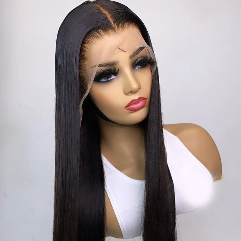 Silky Straight Lace Front Wig Synthetic Natural Black For Black Women Cosplay Glueless Long Heat Resistant Daily Wig Baby Hair
Silky Straight Lace Front Wig Synthetic Natural Black For Black Women Cosplay Glueless Long Heat Resistant Daily Wig Baby Hair