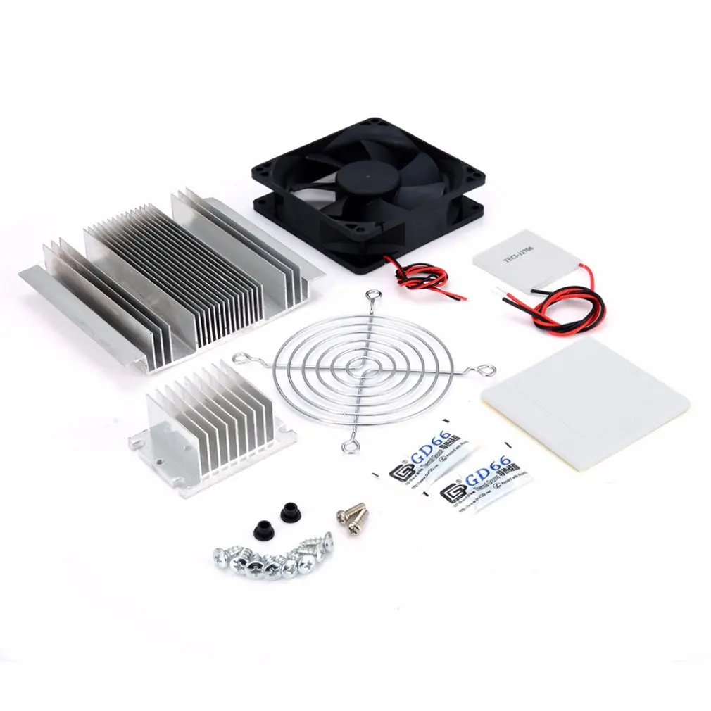 Exquisite 1pc DC 12V Metal Peltier Semiconductor Cooler DIY Kit For Refrigeration Air Conditioner System
Exquisite 1pc DC 12V Metal Peltier Semiconductor Cooler DIY Kit For Refrigeration Air Conditioner System