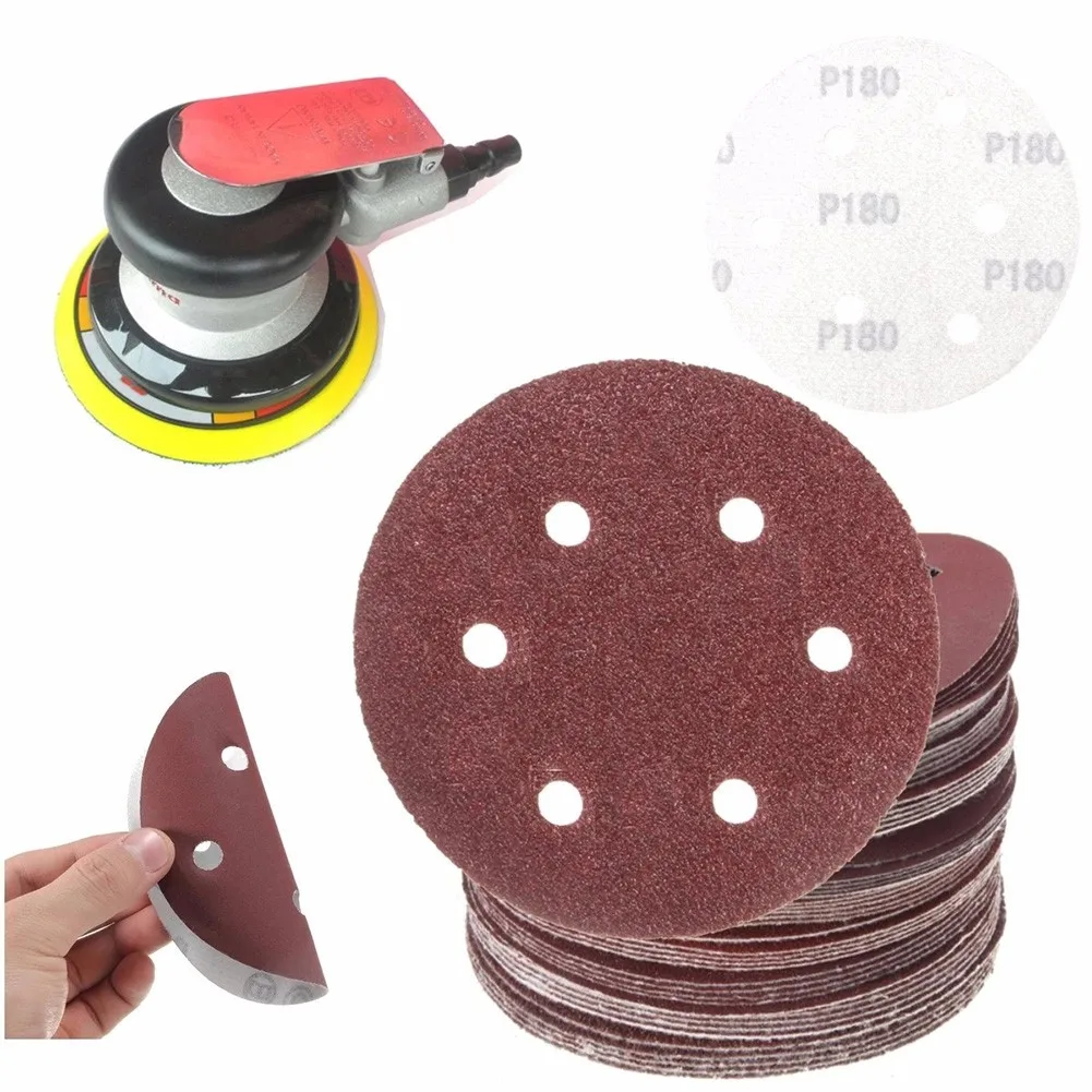 50pcs 6\" 150mm Sandpaper Aluminium Oxide Sanding Discs Hook&Loop Abrasive Tool Oxide Wood Sanding Paper Abrasive Disc Fast Ship
50pcs 6\" 150mm Sandpaper Aluminium Oxide Sanding Discs Hook&Loop Abrasive Tool Oxide Wood Sanding Paper Abrasive Disc Fast Ship