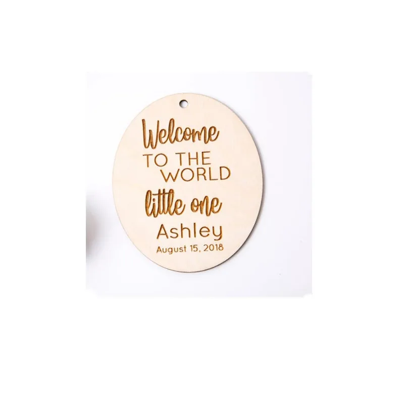 Personalized 4inch Baby Christmas Ornament Welcome to the World Little One with name and date
Personalized 4inch Baby Christmas Ornament Welcome to the World Little One with name and date