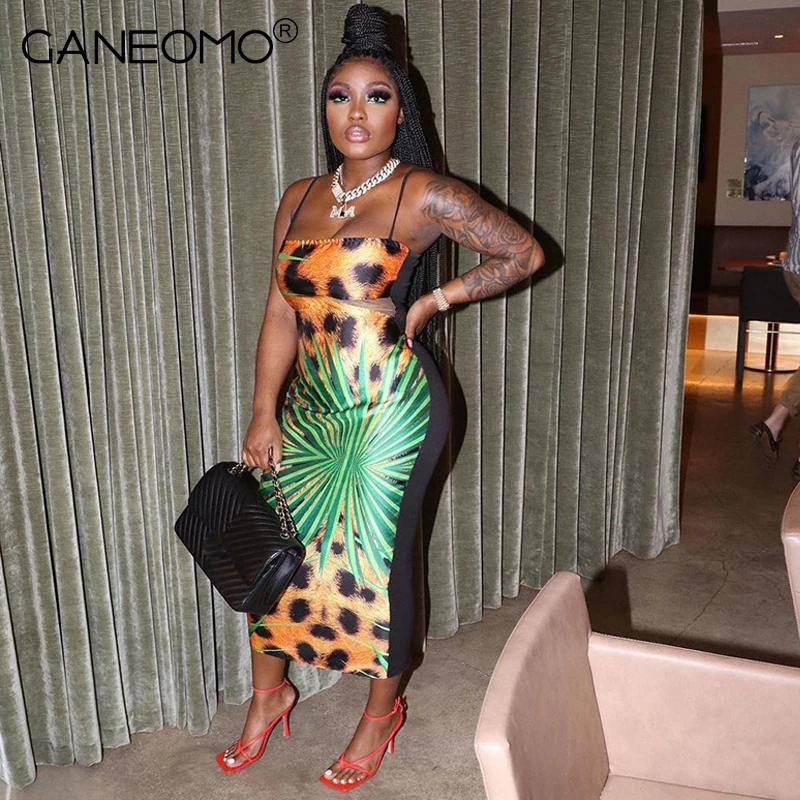 Sexy Print Bodycon Maxi Dresses Women Elegant Spaghetti Strap Party Evening Long Dress Fashion Club Outfits Festival Clothing
Sexy Print Bodycon Maxi Dresses Women Elegant Spaghetti Strap Party Evening Long Dress Fashion Club Outfits Festival Clothing