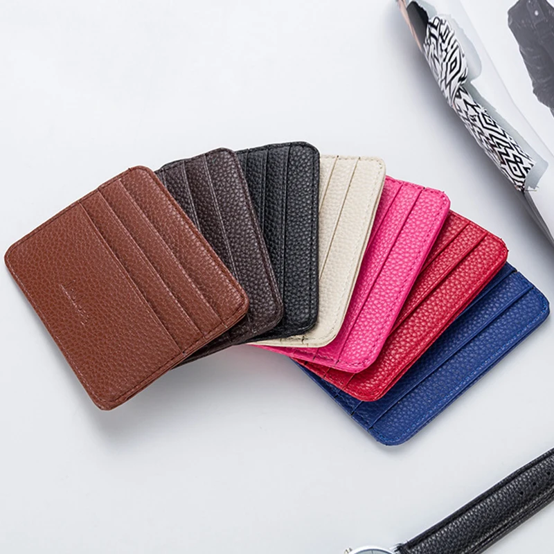 Fashion Slim Minimalist Wallet PU Leather Credit Card Holder Short Purse Leather ID Card Holder Ticket Holds Bank Many Slot Card
Fashion Slim Minimalist Wallet PU Leather Credit Card Holder Short Purse Leather ID Card Holder Ticket Holds Bank Many Slot Card