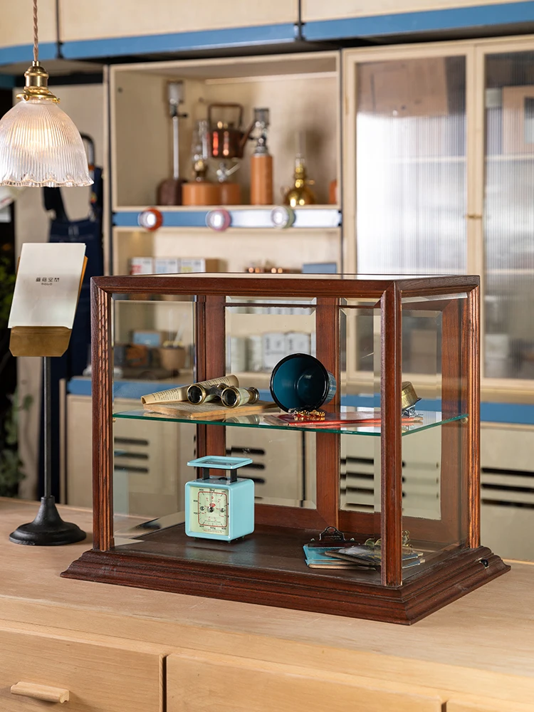 GY Manchurian Ash Solid Wood Vintage Display Cabinet Made of Glass Distressed Jewelry Storage Cabinet
GY Manchurian Ash Solid Wood Vintage Display Cabinet Made of Glass Distressed Jewelry Storage Cabinet