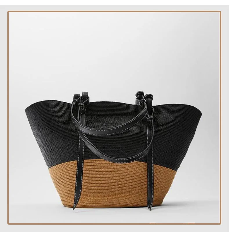 Соломенная женская сумка в богемном стиле, плетеная пляжная сумочка ручной работы, тоут с цветным плетением, мешок с прострочкой, вместител...
Соломенная женская сумка в богемном стиле, плетеная пляжная сумочка ручной работы, тоут с цветным плетением, мешок с прострочкой, вместител...