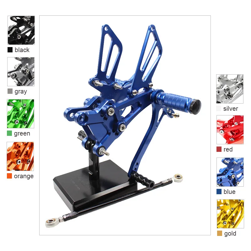 Aluminum Motorcycle Rear Set Footrests Footpeg Shift Gear Lever Foot Peg Pedal For Honda CBR600F F1,F2,F3 1987-1997 1996 1995
Aluminum Motorcycle Rear Set Footrests Footpeg Shift Gear Lever Foot Peg Pedal For Honda CBR600F F1,F2,F3 1987-1997 1996 1995
