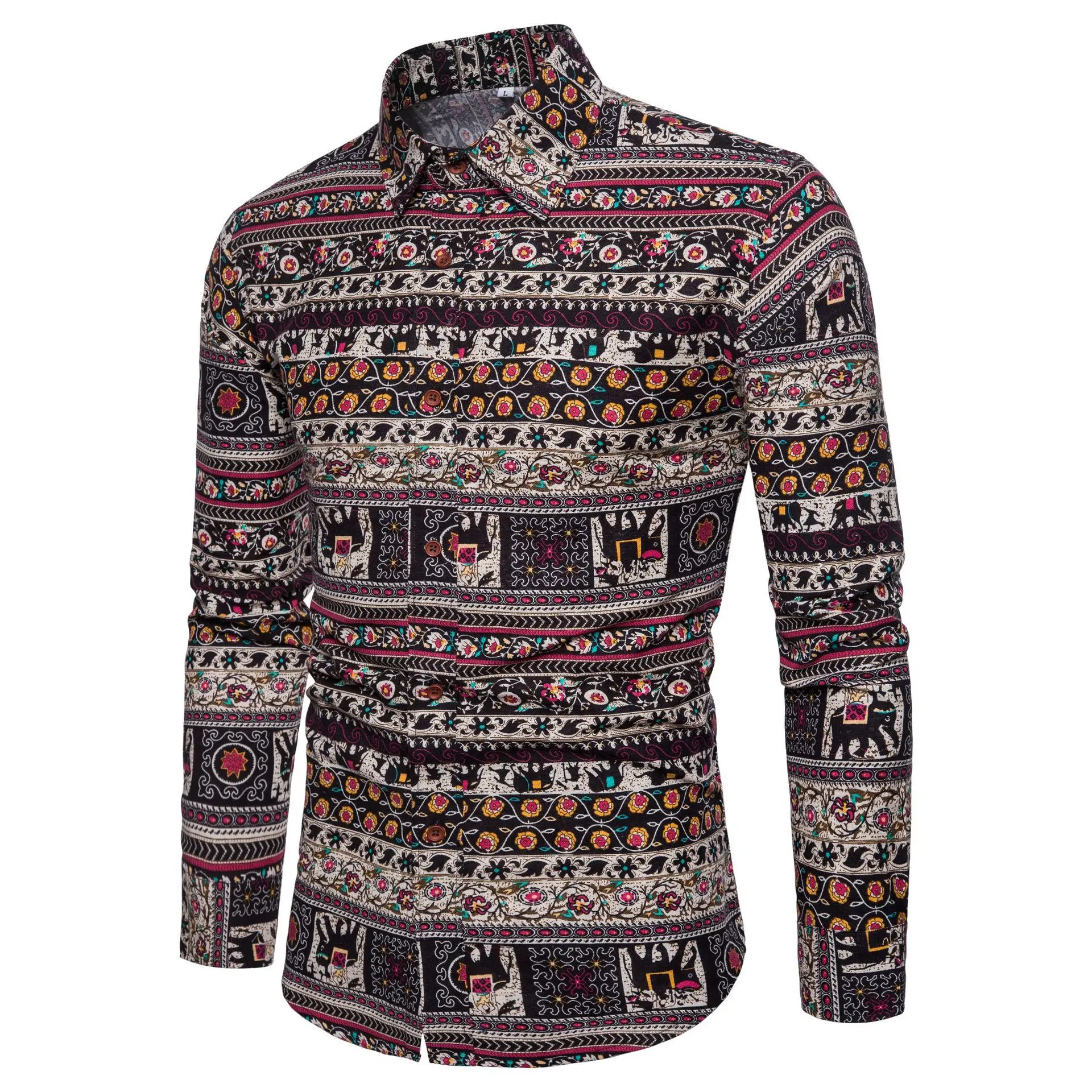 Wholesale Cheap Men Plus size 5XL Floral Fashion Printed African Ethnic Colorful Stylish Long Sleeve Shirt
Wholesale Cheap Men Plus size 5XL Floral Fashion Printed African Ethnic Colorful Stylish Long Sleeve Shirt