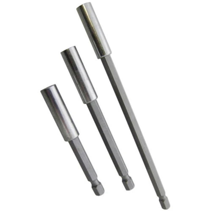 3pcs 60mm 100mm 150mm 1/4\\\" Hex Quick Release Magnetic Screwdriver Extension Bit Holder For Power Tools Accessories
3pcs 60mm 100mm 150mm 1/4\\\" Hex Quick Release Magnetic Screwdriver Extension Bit Holder For Power Tools Accessories