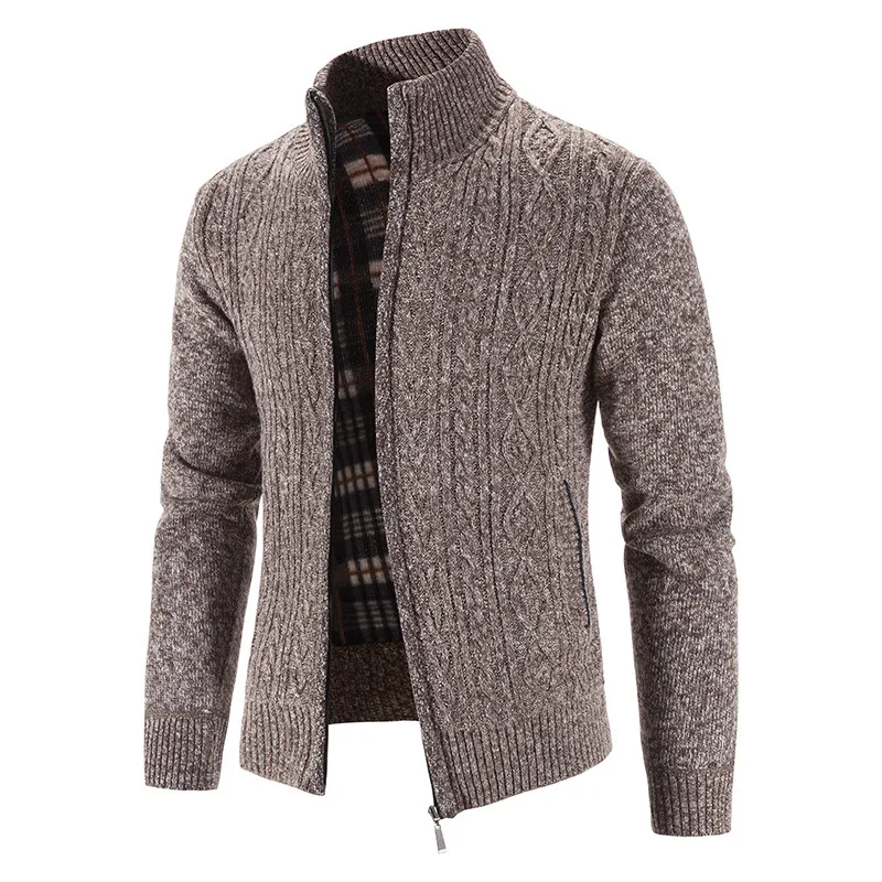 Shopify Drop Shipping Casaco Masculino 2021 New Men's Sweaters Autumn Warm Cashmere Wool Zipper Casual Knitwear Sweatercoat
Shopify Drop Shipping Casaco Masculino 2021 New Men's Sweaters Autumn Warm Cashmere Wool Zipper Casual Knitwear Sweatercoat