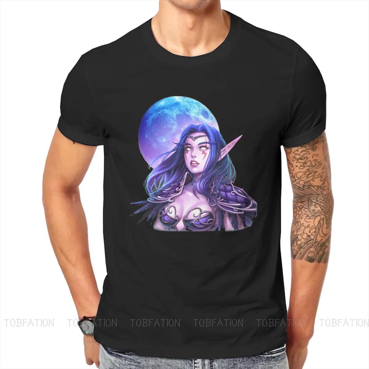 Hunter Night Elf Casual TShirt World of Warcraft Creative Tops Comfortable T Shirt Male Short Sleeve Gift Clothes
Hunter Night Elf Casual TShirt World of Warcraft Creative Tops Comfortable T Shirt Male Short Sleeve Gift Clothes