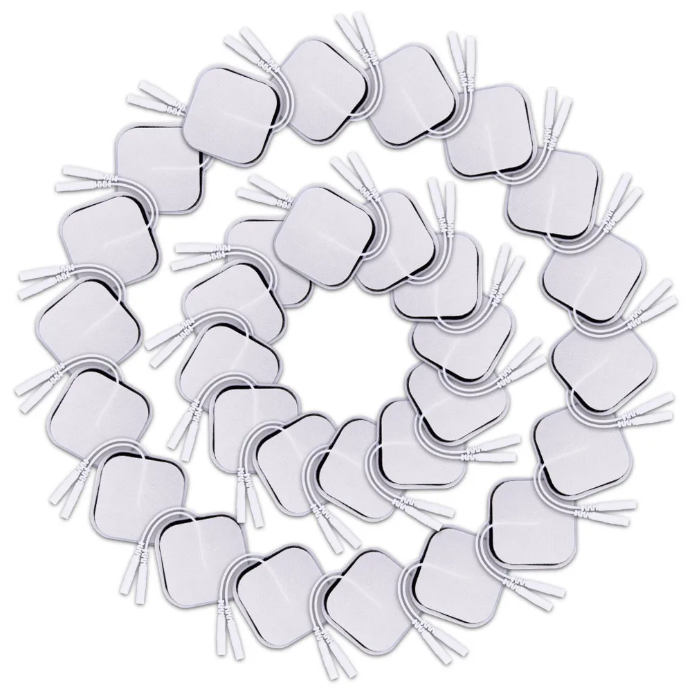 5x5cm Electrode Pads for TENS Unit Muscle Stimulator Digital Therapy Machine Massage Patch Body Massager Health Care 2mm Plug
5x5cm Electrode Pads for TENS Unit Muscle Stimulator Digital Therapy Machine Massage Patch Body Massager Health Care 2mm Plug