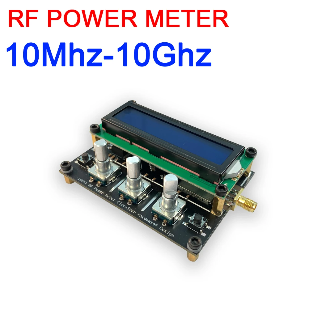 РЧ измеритель мощности 10 МГц ГГц цифровой сигнала RF затухание мощности|Детали и