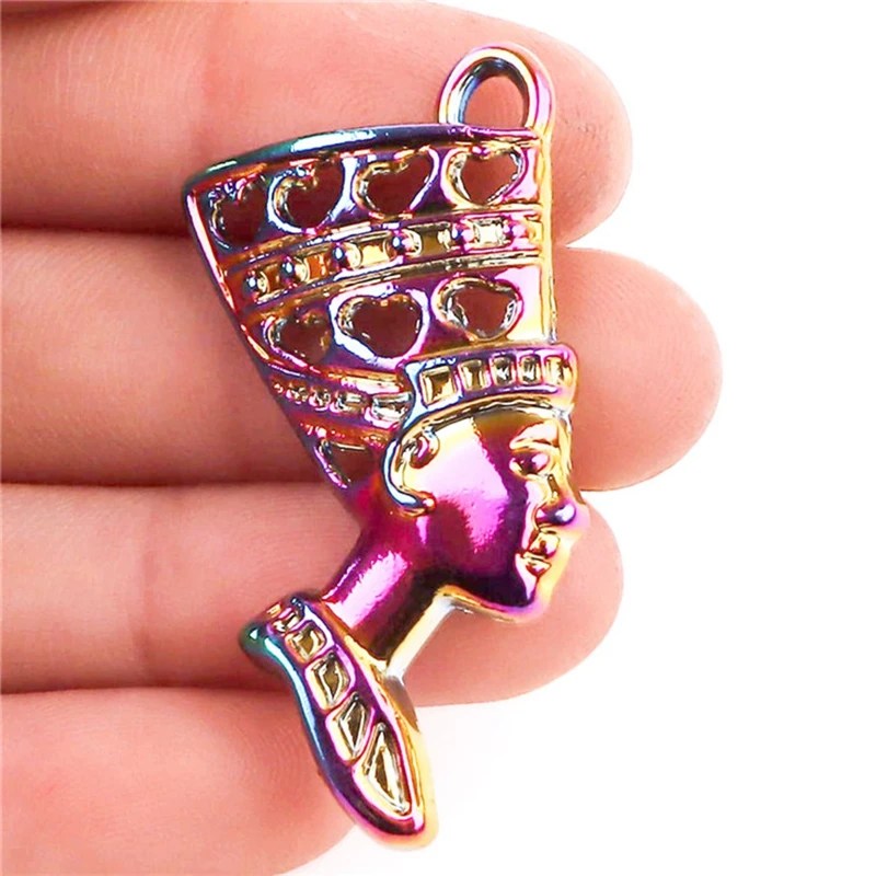 5Pcs Ethnic Egypt Pharaoh Angel Goddess Charms Queen Indian Chiefs Pendant Handcraft For Women Female Necklaces Diy Jewelry
5Pcs Ethnic Egypt Pharaoh Angel Goddess Charms Queen Indian Chiefs Pendant Handcraft For Women Female Necklaces Diy Jewelry