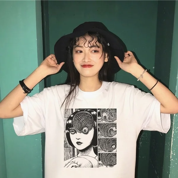 Summer dark Japanese Harajuku fashion casual hip hop loose short sleeve horror female big size fun new ulzzang T-shirt xpl954
Summer dark Japanese Harajuku fashion casual hip hop loose short sleeve horror female big size fun new ulzzang T-shirt xpl954