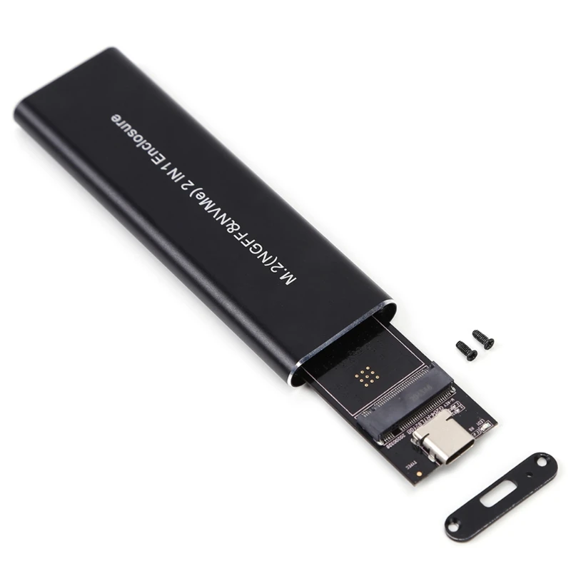 M.2 Hard Disk Enclosure Dual Protocol USB 3.1 M.2 External Hard Disk Drive Adapter 10Gbps SATA NVME Aluminum Alloy
M.2 Hard Disk Enclosure Dual Protocol USB 3.1 M.2 External Hard Disk Drive Adapter 10Gbps SATA NVME Aluminum Alloy