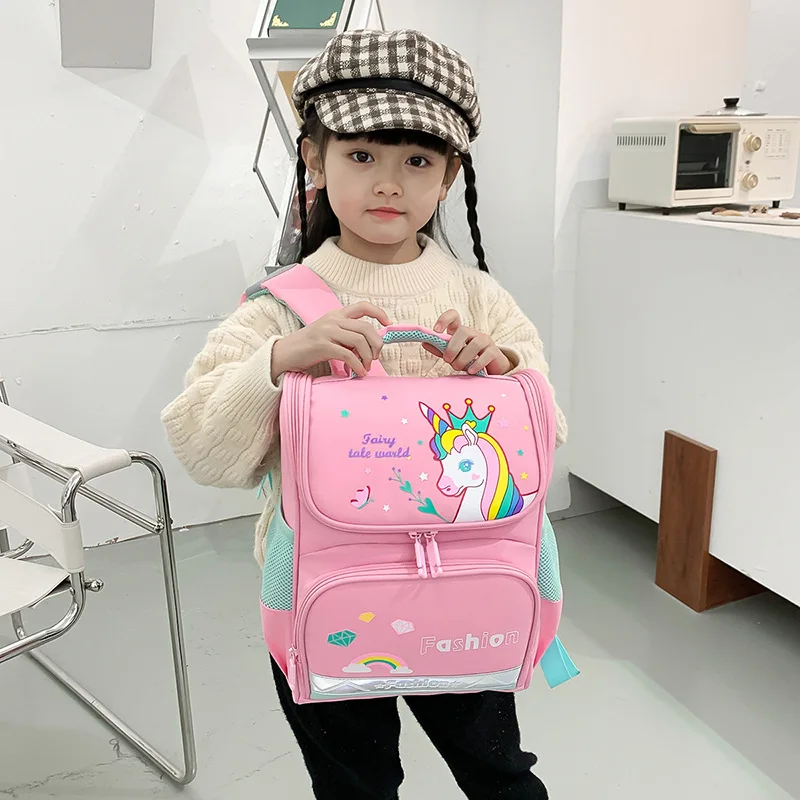 Top Quality Waterproof Children's Backpack Boys Girls Primary School Bag Kindergarten Infantil Kids Orthopedic Backpack Mochila
Top Quality Waterproof Children's Backpack Boys Girls Primary School Bag Kindergarten Infantil Kids Orthopedic Backpack Mochila