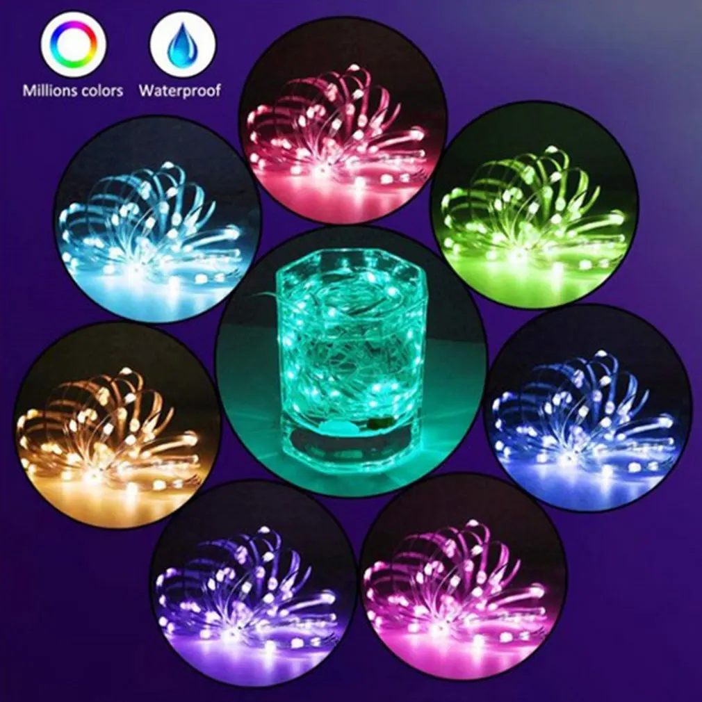 Christmas Tree Decoration LED String Lights Wireless Personalized RGB String Lights Customized App Remote Control Lights Party
Christmas Tree Decoration LED String Lights Wireless Personalized RGB String Lights Customized App Remote Control Lights Party