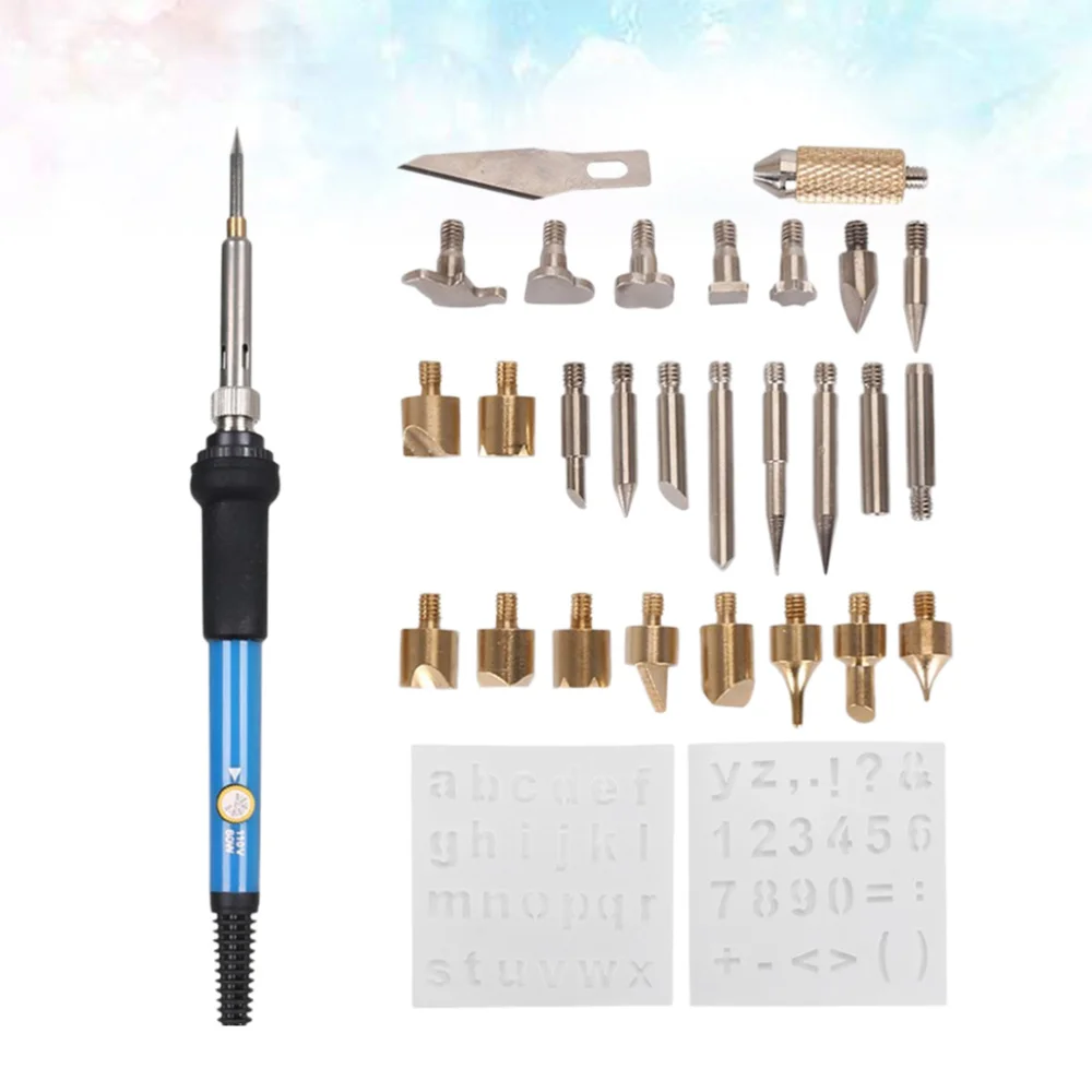 28pcs Welding Soldering Iron Kit Adjustable Temperature Welding Tool Soldering Iron Tools (Plug)
28pcs Welding Soldering Iron Kit Adjustable Temperature Welding Tool Soldering Iron Tools (Plug)