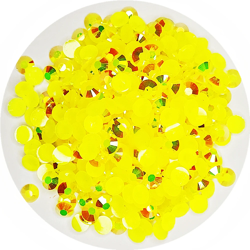 Good Quality Jelly Citrine AB Resin Flatback Beads 2mm~6mm Non Hotfix Rhinestones for Nail Art/Garment/Decoration
Good Quality Jelly Citrine AB Resin Flatback Beads 2mm~6mm Non Hotfix Rhinestones for Nail Art/Garment/Decoration