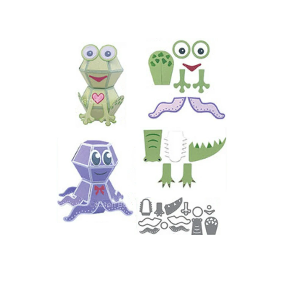 Hot Sale Animal Add-0ns4 Metal Cutting Dies Diy Scrapbook Diary Decoration Embossed Paper Card Album Craft Template New Arrive