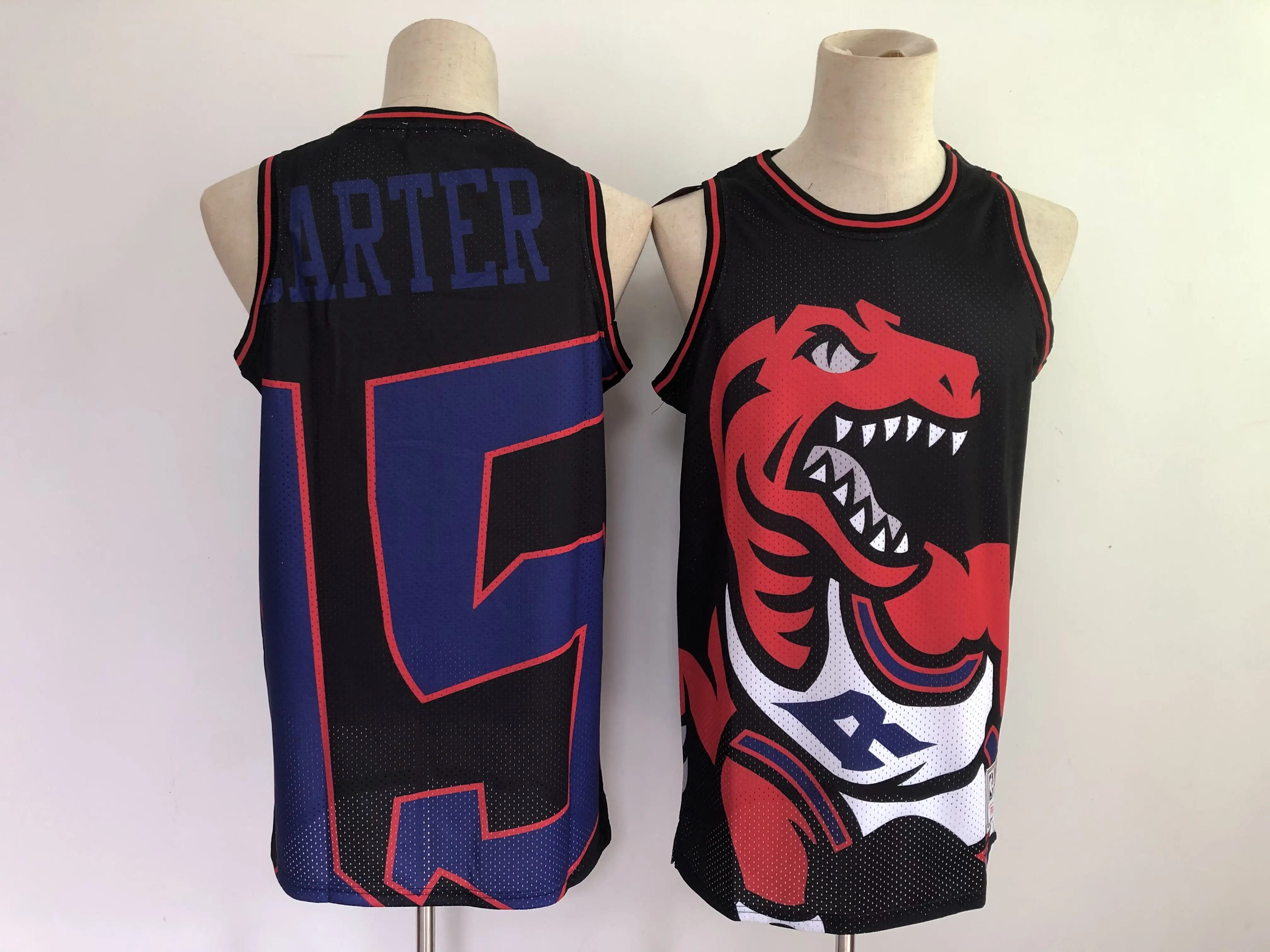 Mens American Basketball Jerseys Clothes European Size Toronto Raptors Vince Carter #15 T Shirts Cotton Tops Cool Loose Clothes 
Mens American Basketball Jerseys Clothes European Size Toronto Raptors Vince Carter #15 T Shirts Cotton Tops Cool Loose Clothes