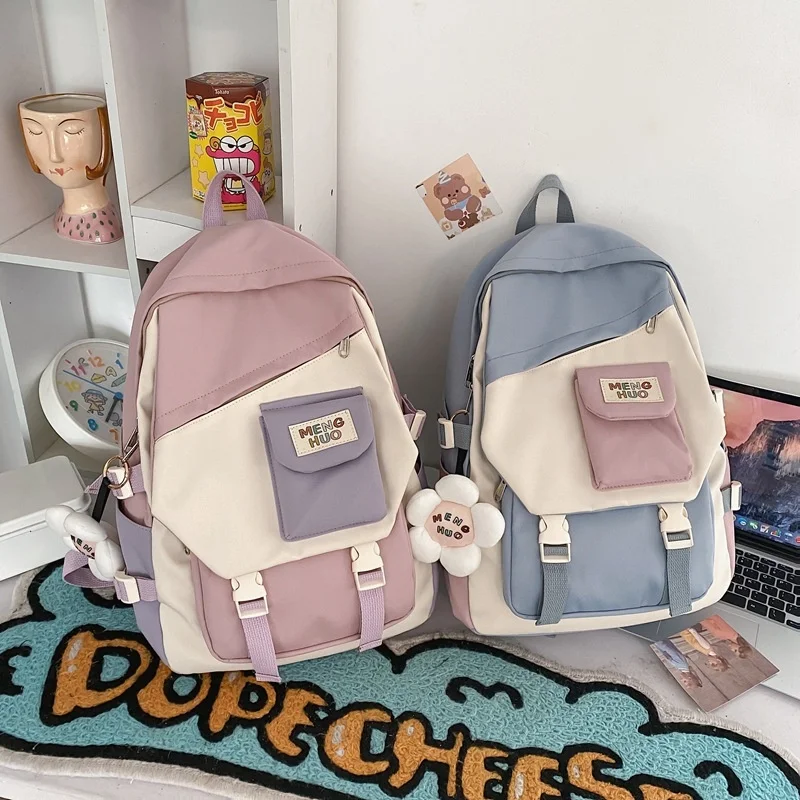 School Bags For Teenage Girls Student Schoolbag High Capacity Junior Women's Backpack for Men Korean Style
School Bags For Teenage Girls Student Schoolbag High Capacity Junior Women's Backpack for Men Korean Style