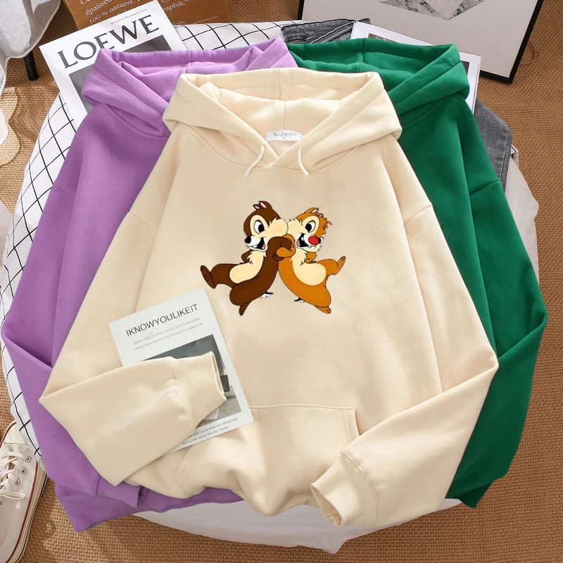 Harajuku Oversized Casual Vintage Korean Pullovers Hoodies Women Loose Plus Size Chipmunk Qiqi and Didi Pocket Kawaii Sweatshirt
Harajuku Oversized Casual Vintage Korean Pullovers Hoodies Women Loose Plus Size Chipmunk Qiqi and Didi Pocket Kawaii Sweatshirt
