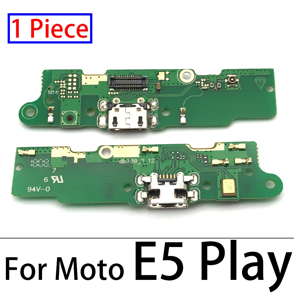 5Pcs USB Charging Port Dock Charger Plug Connector Board For Motorola Moto E4 E5 G3 G4 G5 G6 Play G7 G8 Plus X4 One Hyper Macro - купить по