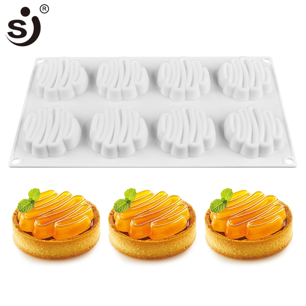 8 Cavity 3D Silicone Cake Mold Baking Tools DIY Mousse Dessert Bakeware Cooking Decorating Tools Moulds
8 Cavity 3D Silicone Cake Mold Baking Tools DIY Mousse Dessert Bakeware Cooking Decorating Tools Moulds