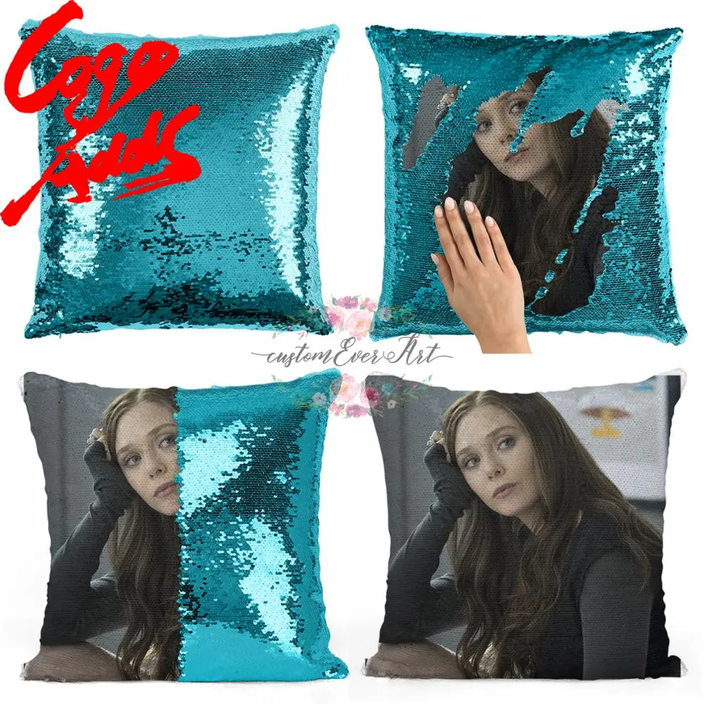 Elizabeth Olsen sequin pillow | sequin Pillowcase | Two color pillow | gift for her | gift for him | pillow | magic pillow
Elizabeth Olsen sequin pillow | sequin Pillowcase | Two color pillow | gift for her | gift for him | pillow | magic pillow