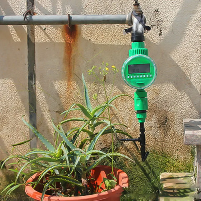Automatic Smart Irrigation Controller LCD Display Watering Timer Hose Faucet Timer Outdoor Waterproof Automatic On Off
Automatic Smart Irrigation Controller LCD Display Watering Timer Hose Faucet Timer Outdoor Waterproof Automatic On Off
