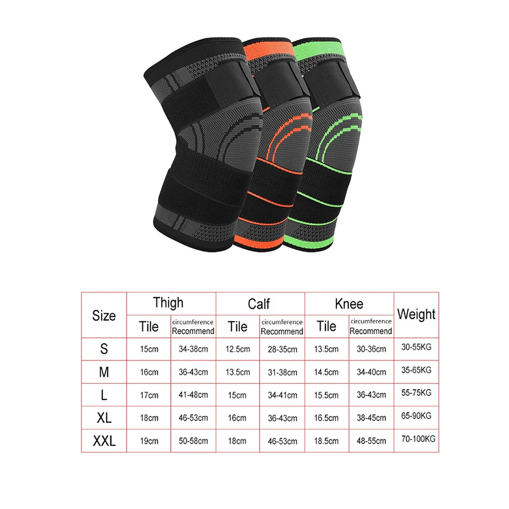 1pc Knee Support Knee Compression Sleeve Muscle Compression and Support During Sports for Men & Women
1pc Knee Support Knee Compression Sleeve Muscle Compression and Support During Sports for Men & Women