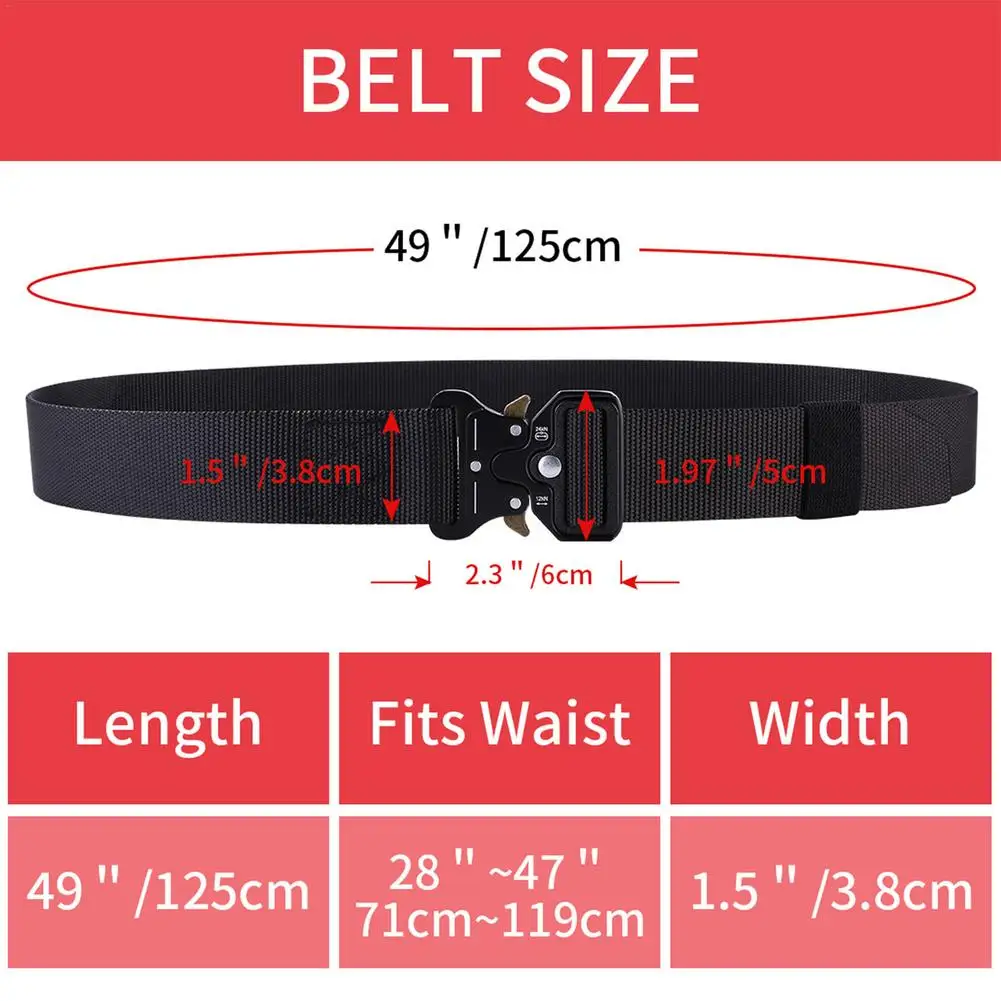 Adjustable Outdoor Belt Equipment Set Nylon Climbing Suit For Men Nylon Mountaineering Set Belt Belt Belt Buckle 5 Pieces Set
Adjustable Outdoor Belt Equipment Set Nylon Climbing Suit For Men Nylon Mountaineering Set Belt Belt Belt Buckle 5 Pieces Set