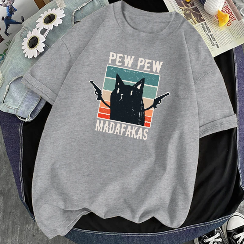 Футболка Pew Madafakas с принтом, свободная черная футболка с круглым вырезом и коротким рукавом, модная брендовая футболка, лето 2021
Футболка Pew Madafakas с принтом, свободная черная футболка с круглым вырезом и коротким рукавом, модная брендовая футболка, лето 2021