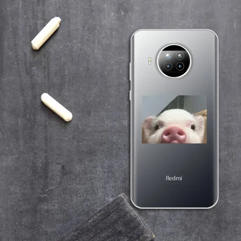 Cute Little Pink Pet Pig animl Phone Case Transparent for Xiaomi Redmi note 10 t 8 9 pro lite 11
Cute Little Pink Pet Pig animl Phone Case Transparent for Xiaomi Redmi note 10 t 8 9 pro lite 11