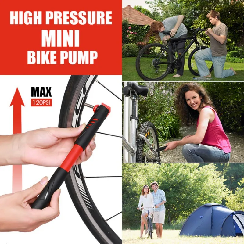Bicycle Pump Mini Portable MTB Road Bike Pumps Cycling Inflator Valve Hose Pump Bicycle Accessories
Bicycle Pump Mini Portable MTB Road Bike Pumps Cycling Inflator Valve Hose Pump Bicycle Accessories
