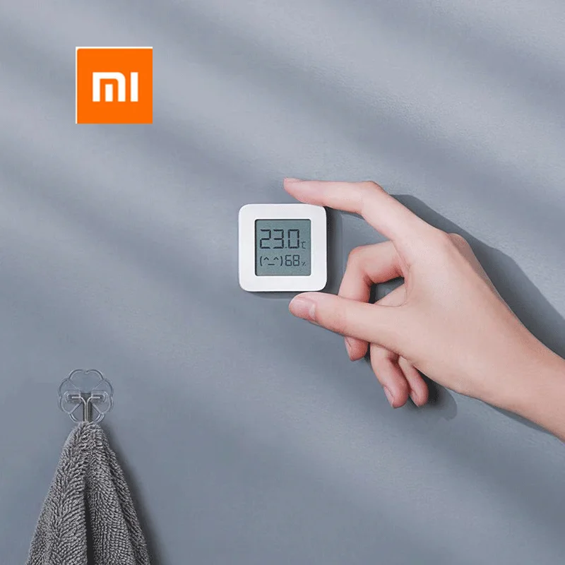 Термометр XIAOMI Mijia Bluetooth беспроводной умный цифровой гигрометр работает с