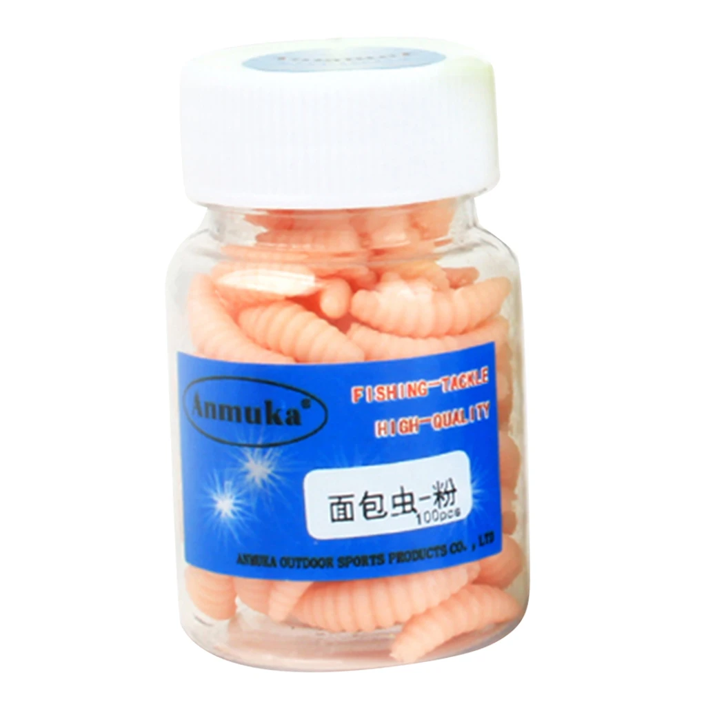 80pcs 2cm Maggot Grub Soft Warms Artificial Baits Hooks Smell Worm Earthworm Fishing Lures for Trout Bass Fishing Accessories
80pcs 2cm Maggot Grub Soft Warms Artificial Baits Hooks Smell Worm Earthworm Fishing Lures for Trout Bass Fishing Accessories