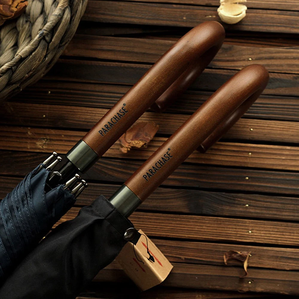 New Arrival Japanese Brand Long Umbrella 8K Windproof Wooden Handle Large Men Umbrellas Rain Quality Classic Business Paraguas
New Arrival Japanese Brand Long Umbrella 8K Windproof Wooden Handle Large Men Umbrellas Rain Quality Classic Business Paraguas
