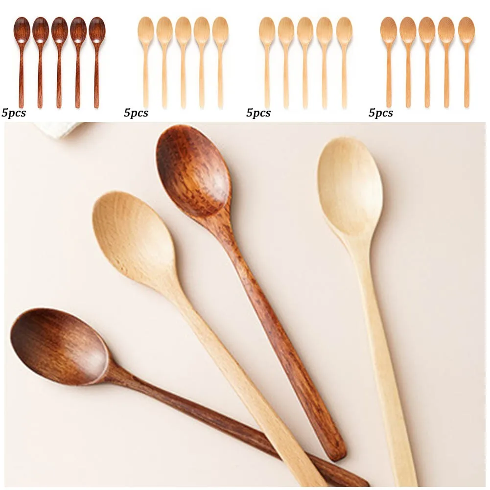 Wooden Long Handle Tableware Korean Kitchen Utensil Soup Spoon Mixing Spoons Teaspoons Cooking Utensils Portable Tableware
Wooden Long Handle Tableware Korean Kitchen Utensil Soup Spoon Mixing Spoons Teaspoons Cooking Utensils Portable Tableware