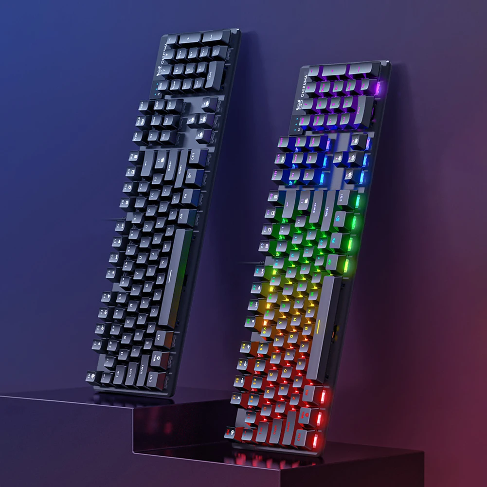 Gaming Mechanical Keyboard Optical Wired Blue Switch Mechanical Keyboard RGB Luminous Computer Gaming Keyboards
Gaming Mechanical Keyboard Optical Wired Blue Switch Mechanical Keyboard RGB Luminous Computer Gaming Keyboards