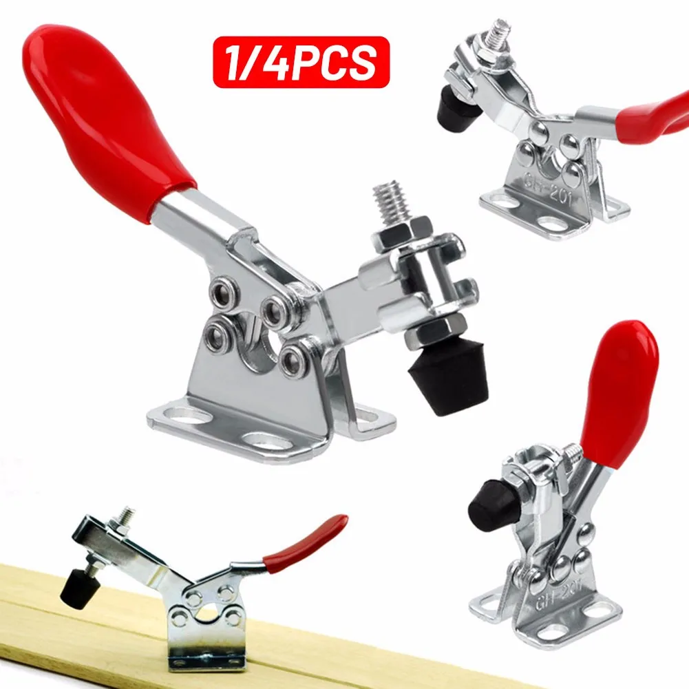 4PCS/1PCHolding Capacity Toggle Clamp GH-201 Quick Horizontal Clip Release Tools Toggle Clamp Quick-Release Toggle Clamps Set
4PCS/1PCHolding Capacity Toggle Clamp GH-201 Quick Horizontal Clip Release Tools Toggle Clamp Quick-Release Toggle Clamps Set