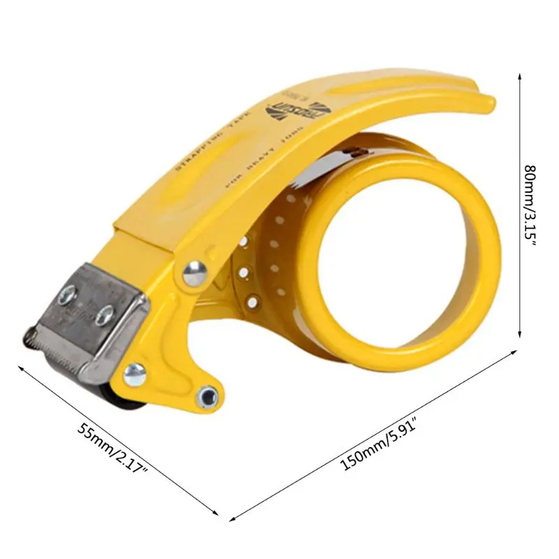 Tape Cutter Dispenser Manual Sealing Device Baler Carton Sealer Width 48mm/1.89in Packager Cutting Machine Easy To Operate N7MA
Tape Cutter Dispenser Manual Sealing Device Baler Carton Sealer Width 48mm/1.89in Packager Cutting Machine Easy To Operate N7MA