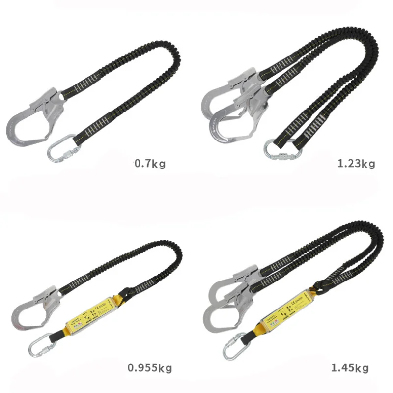 High-Strength Wear-Resistant And Anti-Dropping Professional High-Altitude Protection Safety Elastic Buffer Strap With Hook 
High-Strength Wear-Resistant And Anti-Dropping Professional High-Altitude Protection Safety Elastic Buffer Strap With Hook
