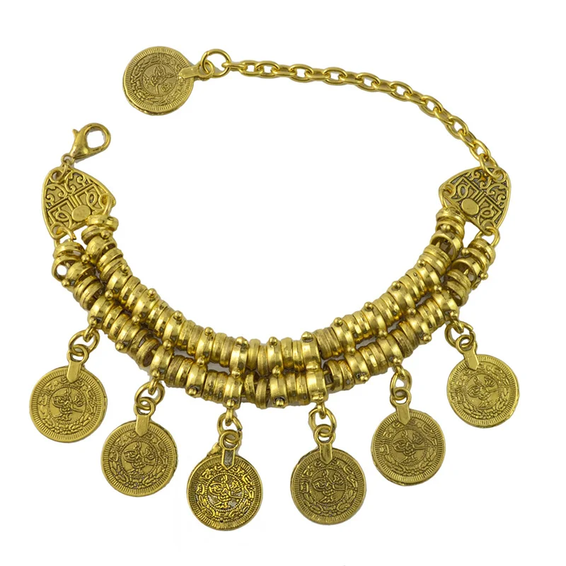 Retro Coins Tassel Bracelet Anklet Women Jewelry Fashion Carved Flower Anklets Girl Dance Beach Baracelets Lady Birthday Gift
Retro Coins Tassel Bracelet Anklet Women Jewelry Fashion Carved Flower Anklets Girl Dance Beach Baracelets Lady Birthday Gift