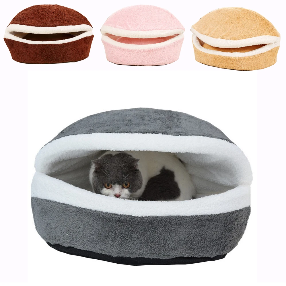 Оболочки Форма кровати для собак и домашних животных домик кошек из коврик