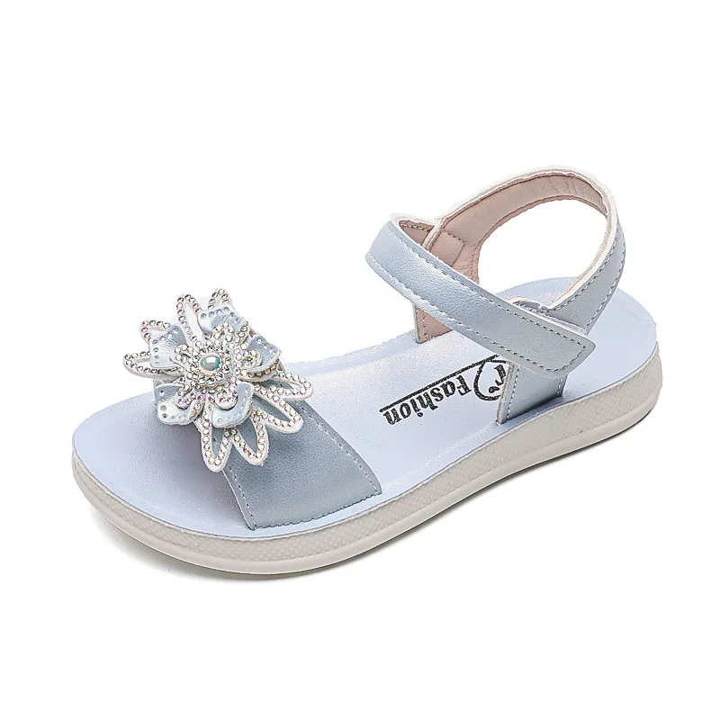 Girls Sandals Sweet Flower Soft Sole Children's Beach Shoes Kids Summer Floral Sandals Princess Fashion Cute High Quality E03183
Girls Sandals Sweet Flower Soft Sole Children's Beach Shoes Kids Summer Floral Sandals Princess Fashion Cute High Quality E03183