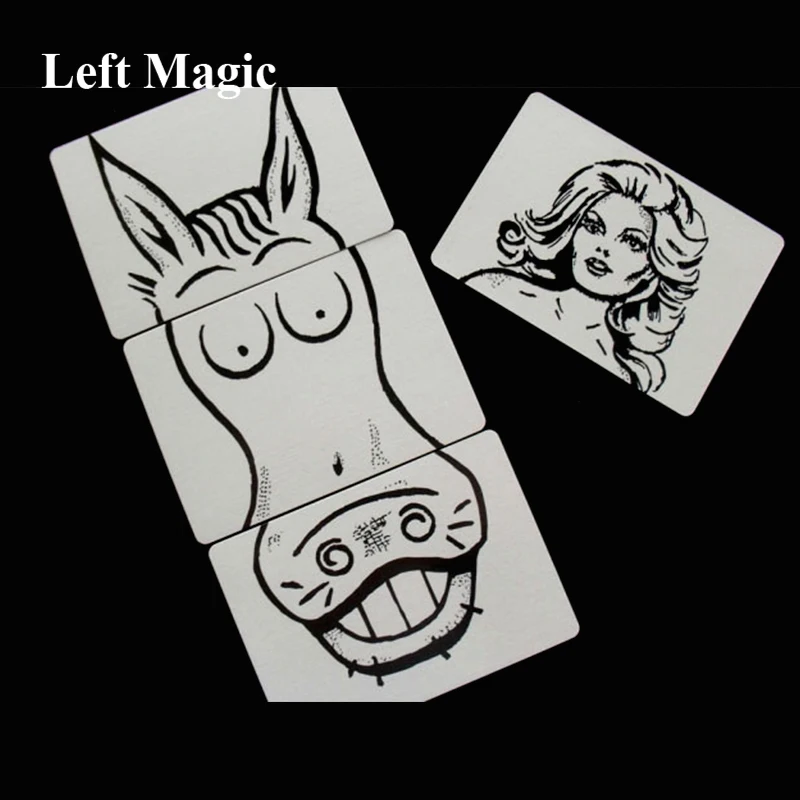 Funny Horsin Around Magic Tricks Beauty And Horse Card Magic Props Close Up Street Magic Props Illusions Mentalism Comedy
Funny Horsin Around Magic Tricks Beauty And Horse Card Magic Props Close Up Street Magic Props Illusions Mentalism Comedy